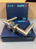 Hoppe Deurkrukset Stockholm RVS F69 NIEUW in doos., Ophalen of Verzenden, Nieuw, Rvs, Klink of Kruk