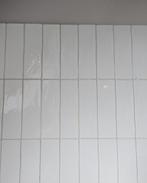 Twee dozen witte Laurel Clay 6x20 cm wandtegels, Doe-het-zelf en Verbouw, Ophalen, Nieuw, Minder dan 20 cm, 20 tot 40 cm