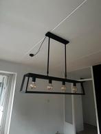 Industrial hang lamp with 4 bulbs, Ophalen of Verzenden, Zo goed als nieuw, Metaal, Minder dan 50 cm