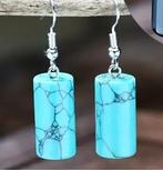 Oorbellen met turquoise steen, Overige materialen, Elysees Bureau 326,78 avenue des Champs,PARIS, Mjcm190928@gmail.com, Nieuw