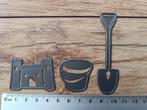 Marianne Design Craftable Tiny's zand kasteel set Cr1278, Hobby en Vrije tijd, Kaarten | Zelf maken, Ophalen of Verzenden, Zo goed als nieuw
