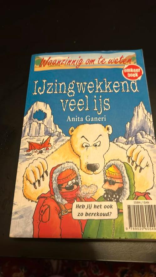 Omkeerboek Vurige vulkanen/ IJzingwekkend veel ijs, Boeken, Kinderboeken | Jeugd | onder 10 jaar, Zo goed als nieuw, Non-fictie