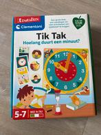 Clementoni Tik Tak - Leer Klokkijken!, Kinderen en Baby's, Speelgoed | Educatief en Creatief, Ophalen of Verzenden, Zo goed als nieuw