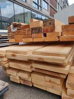 Yellow pine, beuken planken, rondhout en meer, Tuin en Terras, Palen, Balken en Planken, Ophalen, Zo goed als nieuw, 250 cm of meer
