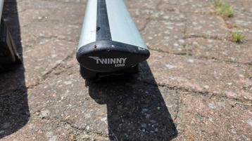 Universele Dakdragerset Twinny Load Aluminium Fly Bar 124cm  beschikbaar voor biedingen