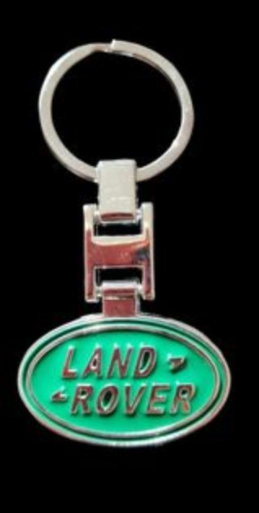 Landrover zwaar metalen dubbelzijdige sleutelhanger, Verzamelen, Sleutelhangers, Nieuw, Transport, Ophalen of Verzenden
