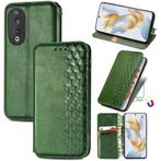 Luxe PU Lederen Wallet Case Set voor Honor 90 _ Groen, Verzenden, Nieuw, Hoesje of Tasje