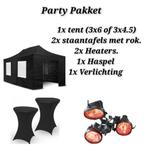 Chique uitstraling partytent huren Apeldoorn, Tuin en Terras, Partytenten, Ophalen of Verzenden, 5 tot 8 meter, Opvouwbaar