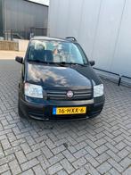 Fiat Panda 1.2 44KW 60PK 2009 Zwart, Auto's, Voorwielaandrijving, Stof, Zwart, Origineel Nederlands