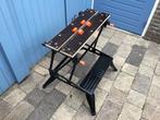 Workmate Black & Decker Werkbank, Doe-het-zelf en Verbouw, Ophalen, Gebruikt, Minder dan 70 cm, Inklapbaar