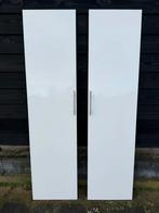 2x ikea pax fardal hoogglas wit met handgrepen 50x195cm, Ophalen, Gebruikt