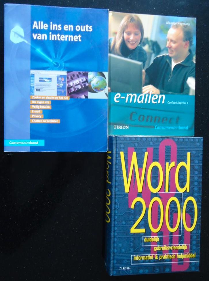 Te koop drie boeken met als thema informatica en computer., Boeken, Informatica en Computer, Zo goed als nieuw, Software, Ophalen of Verzenden