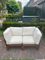 Ikea Nammaro tuinbankje, inclusief opbergtas en afdekzeil, Tuin en Terras, Ophalen, Zo goed als nieuw, Rotan