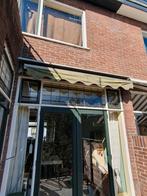 Zonnescherm 2,5m bij 2,5m. Handmatig, Tuin en Terras, Zonneschermen, 150 tot 300 cm, Ophalen of Verzenden, Gebruikt, Knikarmscherm