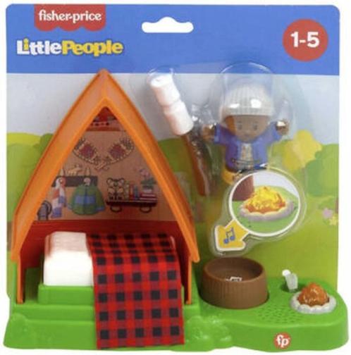 Fisher-Price: Little People: Mini Speelsetje: Kamperen NIEUW, Kinderen en Baby's, Speelgoed | Fisher-Price, Nieuw, Ophalen of Verzenden