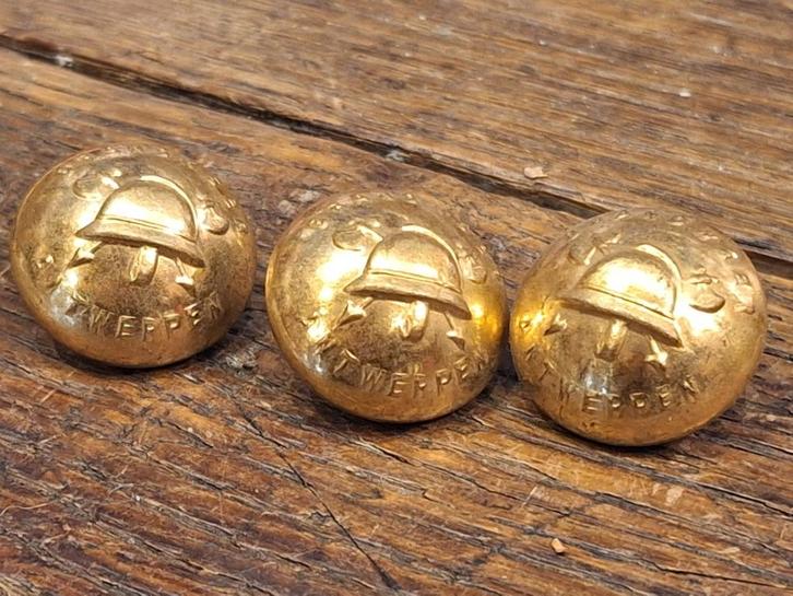 oude brandweerknoop, Antwerpen, jaren 50-60, Antiek en Kunst, Curiosa en Brocante, Ophalen of Verzenden