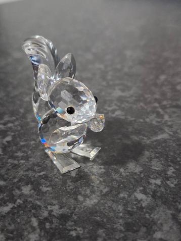 Swarovski Beeldje Eekhoorn met Noot - Kristal beschikbaar voor biedingen
