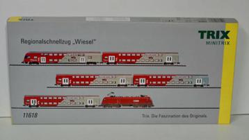 Minitrix 11618 N Treinstel "Wiesel" van de ÖBB beschikbaar voor biedingen