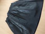 Te koop zwart kunstleer zara rok mt L, Ophalen of Verzenden, Zo goed als nieuw, Zwart, Boven de knie