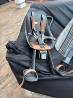 Urban Iki kinderstoel met windscherm en adapter, Fietsen en Brommers, Fietsaccessoires | Fietssloten, Ophalen of Verzenden, Gebruikt