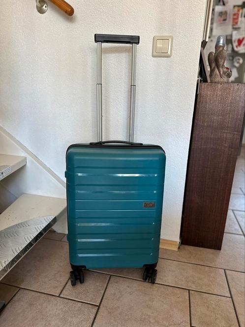 Narbonne 3.0 small – Koffer 40 liter – Human Nature BLAUW, Sieraden, Tassen en Uiterlijk, Koffers, Zo goed als nieuw, Hard kunststof