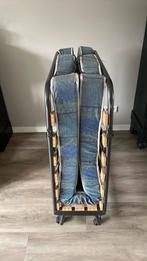 Opklabbed logeerbed 1 persoons, Ophalen, Eenpersoons, 190 cm of minder, Zo goed als nieuw