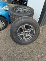 4 Jeep 17 inch velgen met  Bridgestone Dueler H/T685, Ophalen, 17 inch, Zomerbanden
