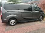 Ford Transit Custom dubbele cabine 2018 Grijs automaat, Auto's, Bestelauto's, 15 km/l, 1995 cc, Bedrijf, Diesel