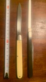 Slanke zakmessen te koop, Ophalen of Verzenden, Gebruikt, Overige materialen, Vaatwasserbestendig