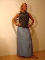 Nieuwe zijden wikkelrok/sarong turquoise maat S/M, Overige kleuren, Nieuw, Ophalen of Verzenden, Maat 36 (S)