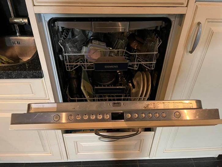 Siemens SN636X08JE inbouw vaatwasser volledig geintegreerd, Witgoed en Apparatuur, Vaatwasmachines, Zo goed als nieuw, Inbouw