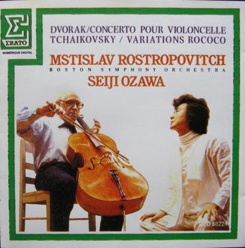 DVORAK Concerto pour violoncelle CD ROSTROPOVICH OZAWA ERATO beschikbaar voor biedingen