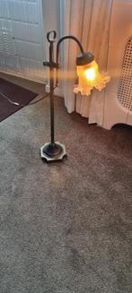 Vintage Brons tafellamp, Ophalen of Verzenden