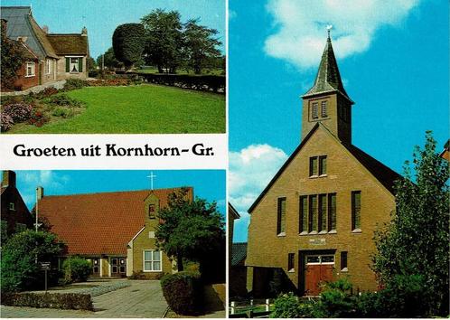 Ansichtkaart Kornhorn Groningen, Verzamelen, Ansichtkaarten | Nederland, Ongelopen, Groningen, 1980 tot heden, Ophalen of Verzenden