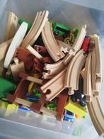 Houten treinbaan met assecoires, Ophalen