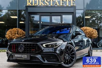 Mercedes CLA-klasse AMG 35 4MATIC|PANO|BURMESTER|SFEERVERL. beschikbaar voor biedingen