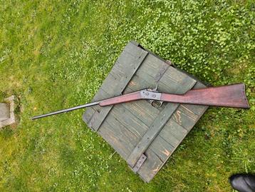 Antiek rollingblock caliber 20 geweer jachtgeweer beschikbaar voor biedingen