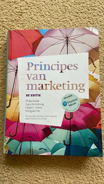 Philip Kotler - Principes van marketing beschikbaar voor biedingen