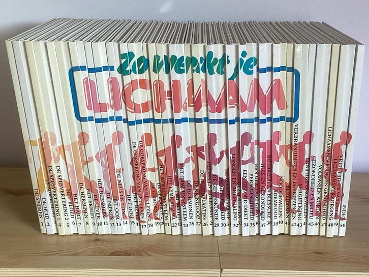 Complete Zo Werkt Je Lichaam Serie voor Kinderen, Boeken, Gezondheid, Dieet en Voeding, Zo goed als nieuw, Gezondheid en Conditie