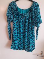 Top 42 zwart blauw, Kleding | Dames, Tops, Overige kleuren, Maat 42/44 (L), Ophalen of Verzenden, Zo goed als nieuw