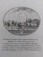 26 / Pershil - Hoeksche Waard Gravure 18e eeuw van Ollefen, Ophalen of Verzenden