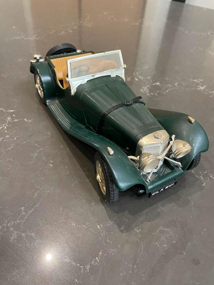 Jaguar SS 100 Diecast Modelauto, Hobby en Vrije tijd, Modelauto's | 1:18, Gebruikt, Auto, Overige merken, Ophalen of Verzenden