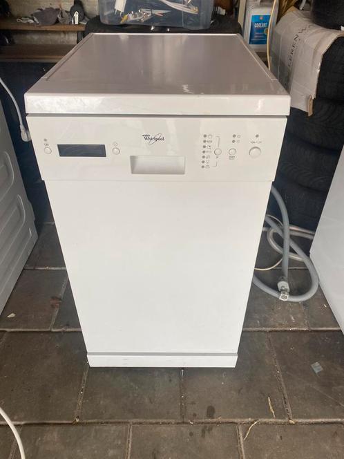Smalle vaatwasmachine van Whirlpool, Witgoed en Apparatuur, Vaatwasmachines, Gebruikt, Vrijstaand, 85 tot 90 cm, 45 tot 60 cm