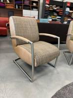 Brees new world Fauteuils stof leer Design stoel, Brees new world, Ophalen of Verzenden, Zo goed als nieuw, Bree's new world