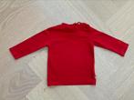 Rood shirt met lange mouw maat 74 van Rebble Pebble, Ophalen of Verzenden, Zo goed als nieuw, Jongetje, Shirtje of Longsleeve
