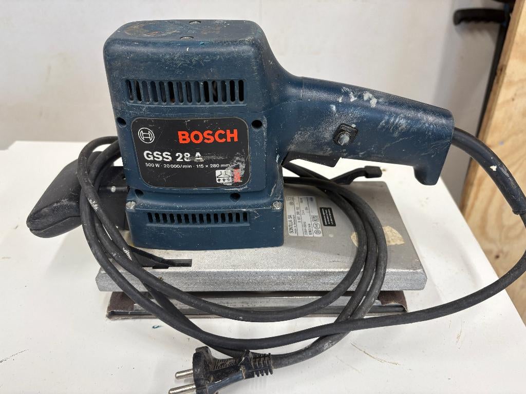 schuurmachine, Ophalen, Gebruikt, Minder dan 600 watt, Vlakschuurmachine