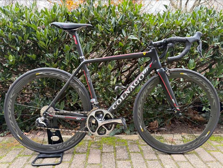 Colnago V1R Ferrari, Fietsen en Brommers, Fietsen | Racefietsen, Gebruikt, Overige merken, Meer dan 20 versnellingen, Carbon, 53 tot 57 cm