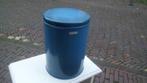 Vintage Brabantia voorraadblik blauw 30 cm. koekblik blik, Ophalen of Verzenden, Gebruikt, Koek(jes)