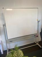 Verrijdbaar whiteboard,wit.Dubbelzijdig, magnetisch.150x120, Diversen, Schoolborden, Whiteboard, Gebruikt, Mobiel, Ophalen