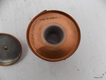 Swedish design koper peperstrooier met deksel mid century  O beschikbaar voor biedingen
